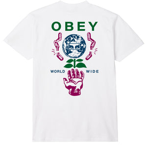 CTA OBEY HELPING HAND WHITE