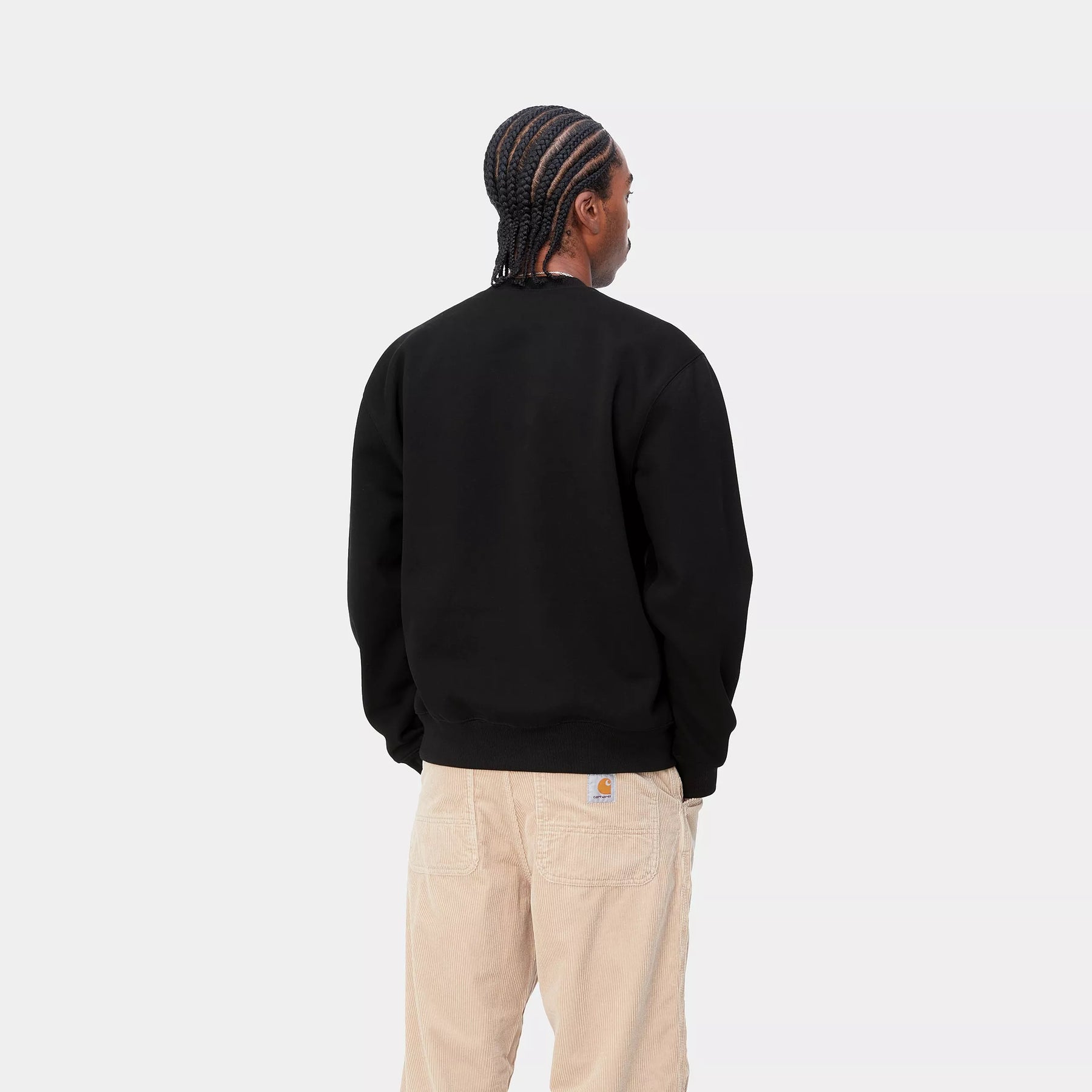 CREW CARHARTT WIP SWEAT BLACK/BLACK