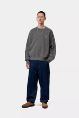 CREW CARHARTT WIP VISTA BLACK DYED