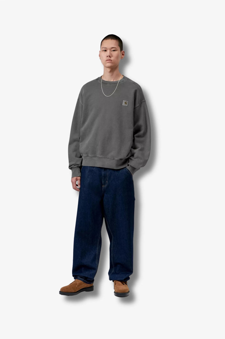 CREW CARHARTT WIP VISTA BLACK DYED