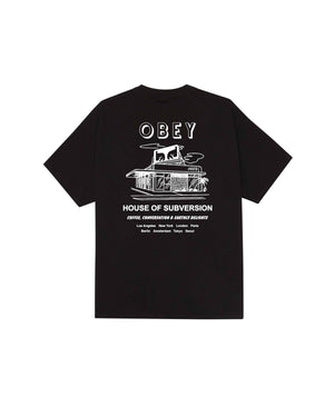 CTA OBEY HOUSE OF SUBVERSION BLACK