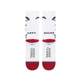 CALCETINES STANCE SKELETON WHITE