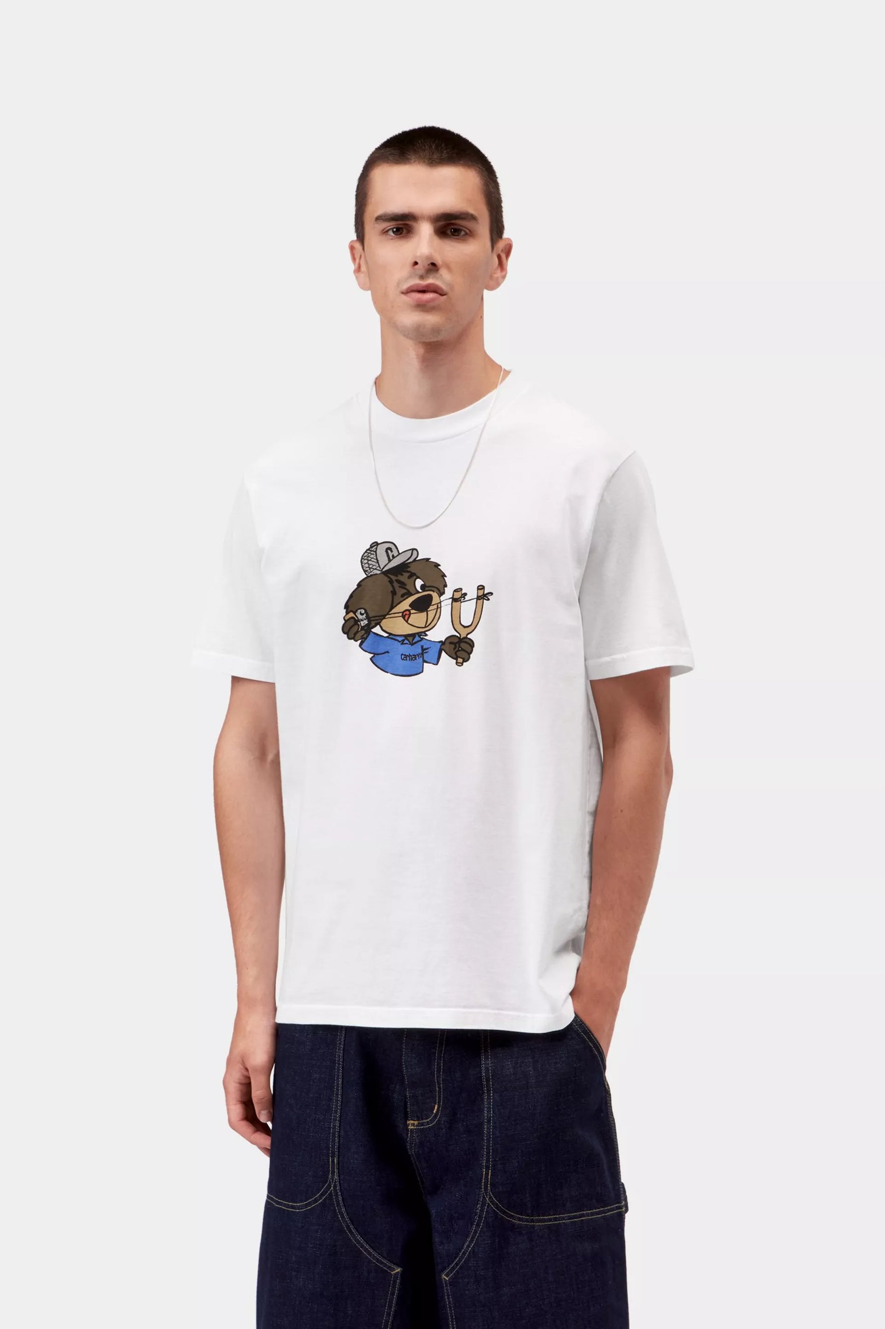 CTA CARHARTT WIP SLINGSHOT WHITE HEAVY