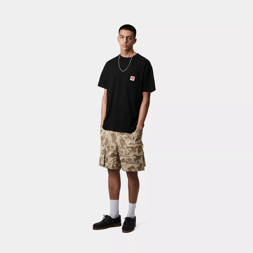 CTA CARHARTT WIP POCKET HEARTH BLACK/RED