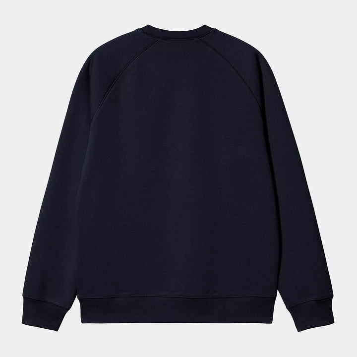 CREW CARHARTT WIP SWEAT DARK NAVY/GOLD