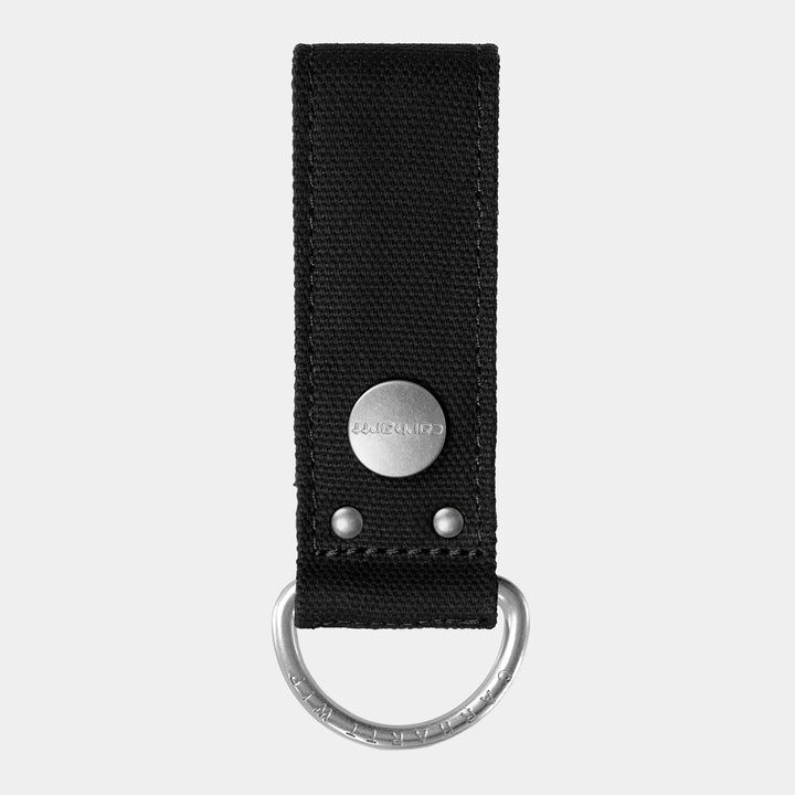 CARHARTT WIP KEYHOLDER BLACK KEYCHAIN