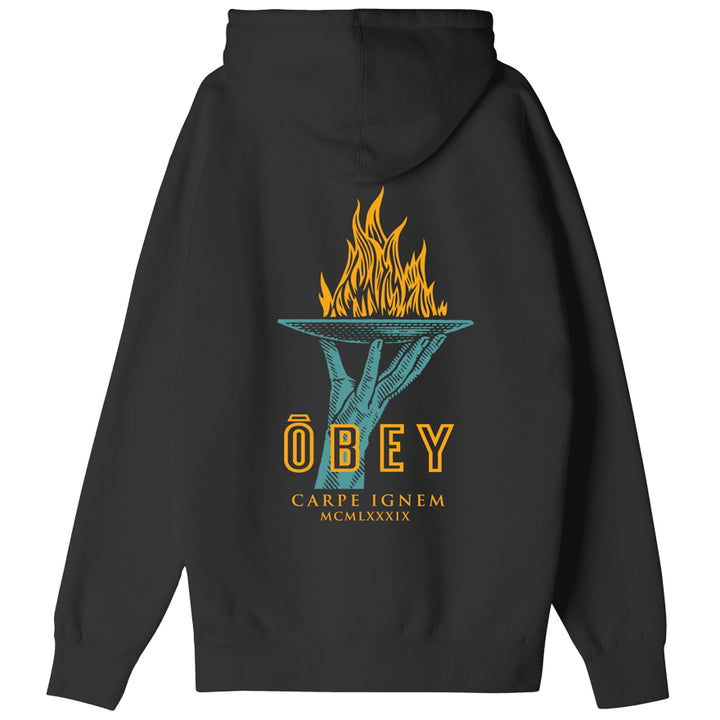 HOOD OBEY SEIZE FIRE BLACK