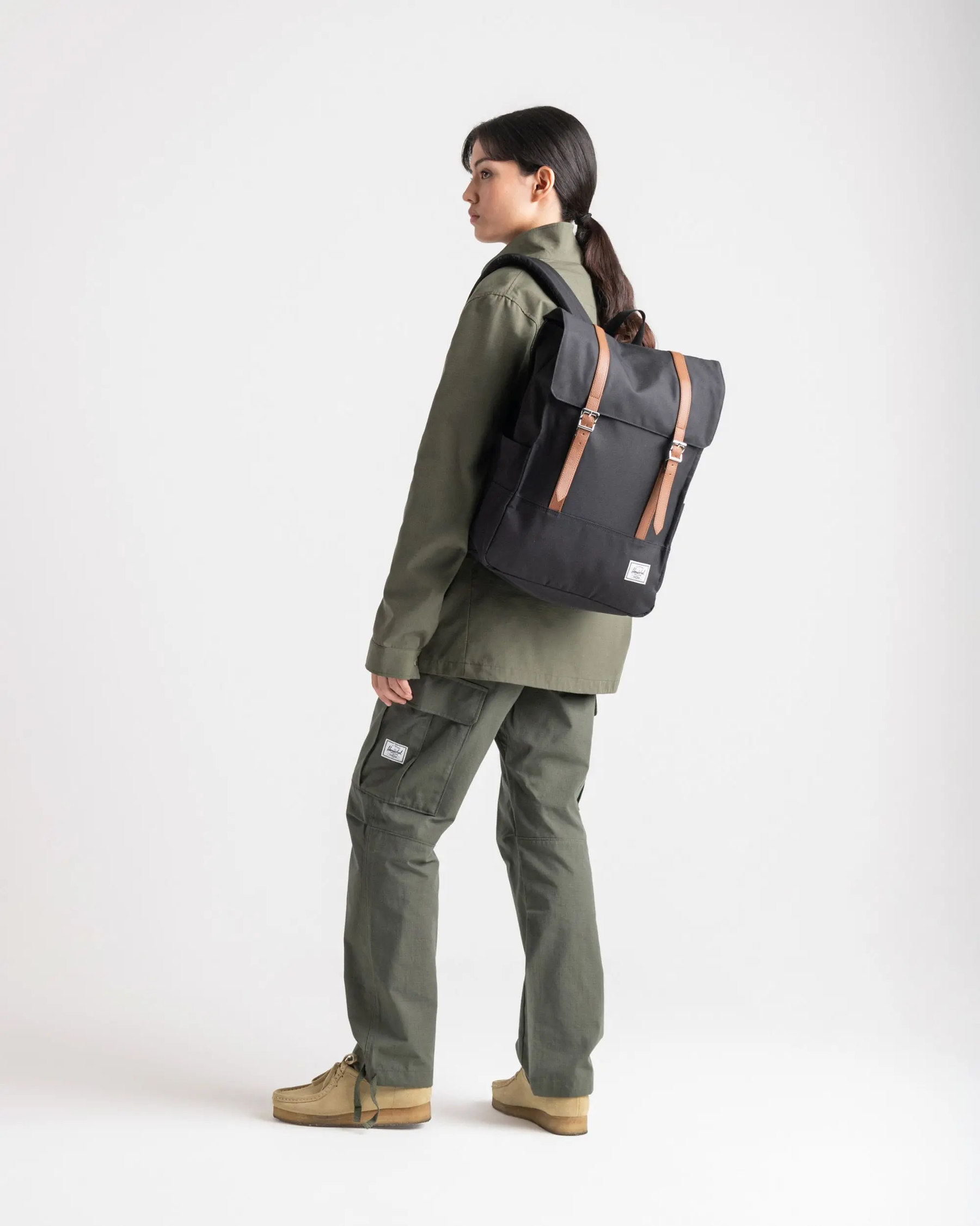 HERSCHEL SURVEY BLACK BACKPACK