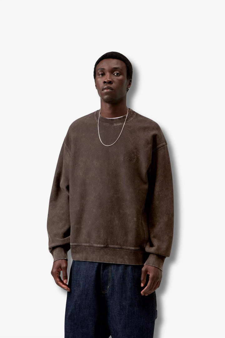 CREW CARHARTT WIP LAMBERT TOBACCO MOON