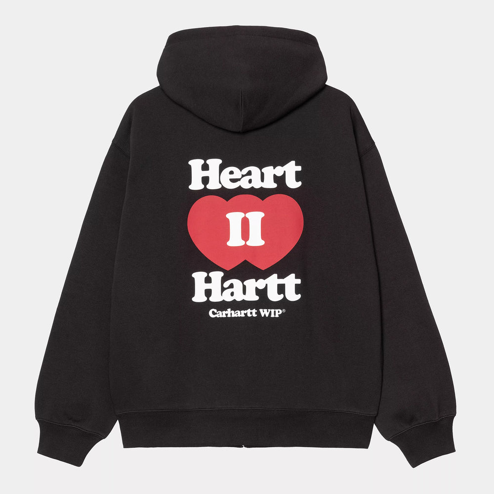 HOOD CARHARTT WIP HEART II HARTT BLACK