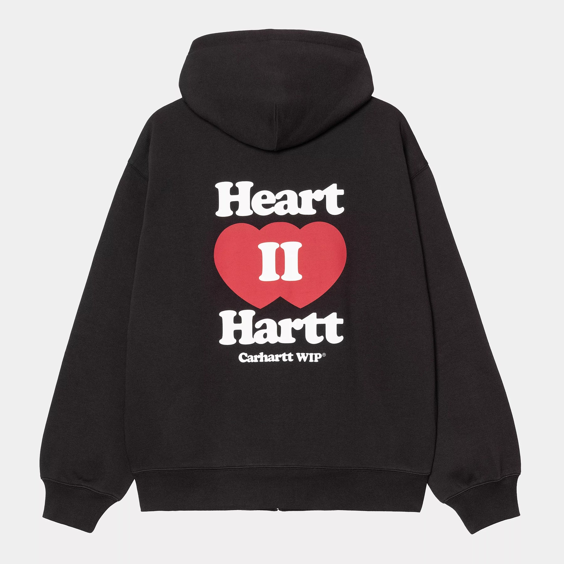 HOOD CARHARTT WIP HEART II HARTT BLACK