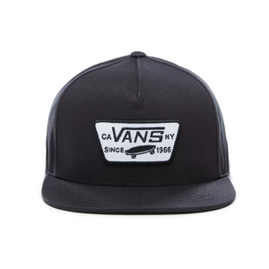 VANS FULL PATCH SNAP BLACK CAP