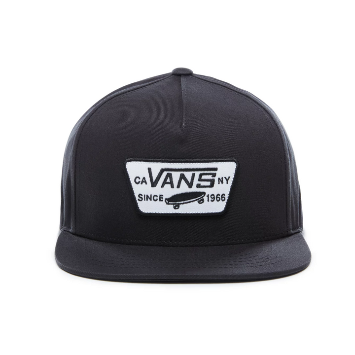 VANS FULL PATCH SNAP BLACK CAP