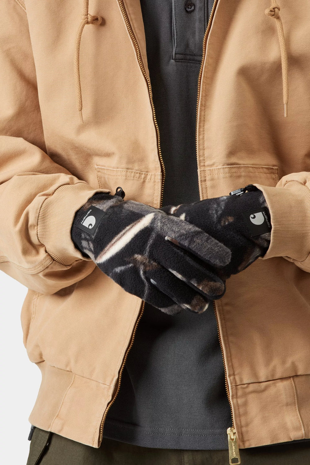 GUANTES CARHARTT WIP BLEVIN CAMO FEATHER