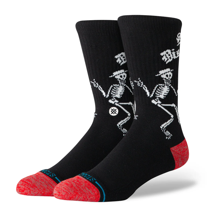 CALCETINES STANCE SKELLY DANCING BLK