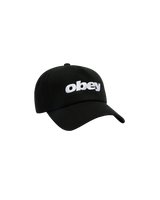 GORRA OBEY DELTA 5 PANEL BLACK