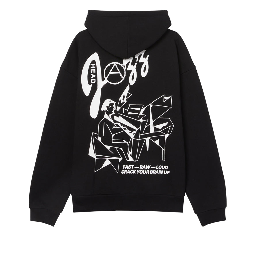 HOOD OBEY JAZZ HEAD BLACK