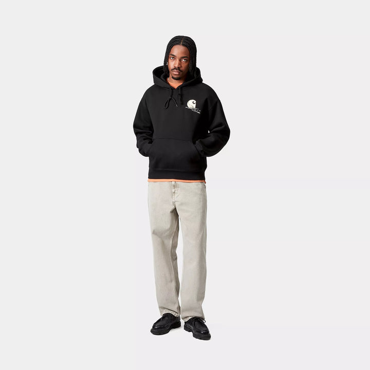 HOOD CARHARTT WIP JAKE GARCIA BLACK