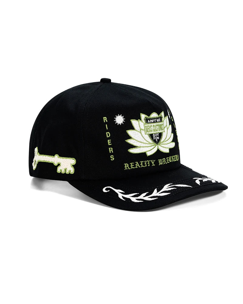 GORRA DEUS SACRED CREST BLACK