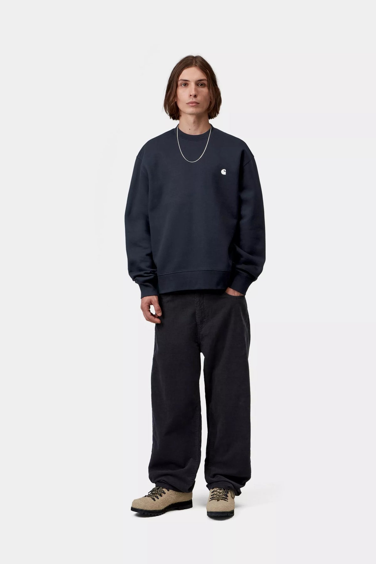 CREW CARHARTT WIP MACK DARK NAVY