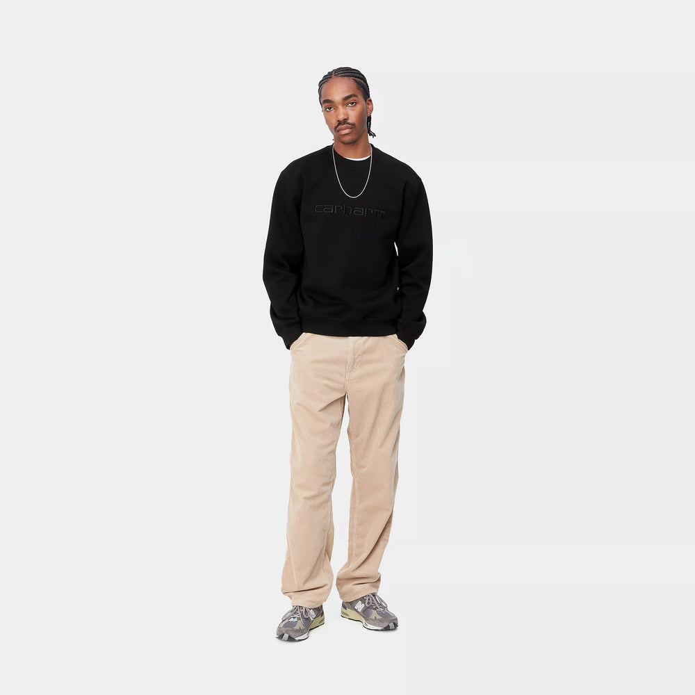 CREW CARHARTT WIP SWEAT BLACK/BLACK