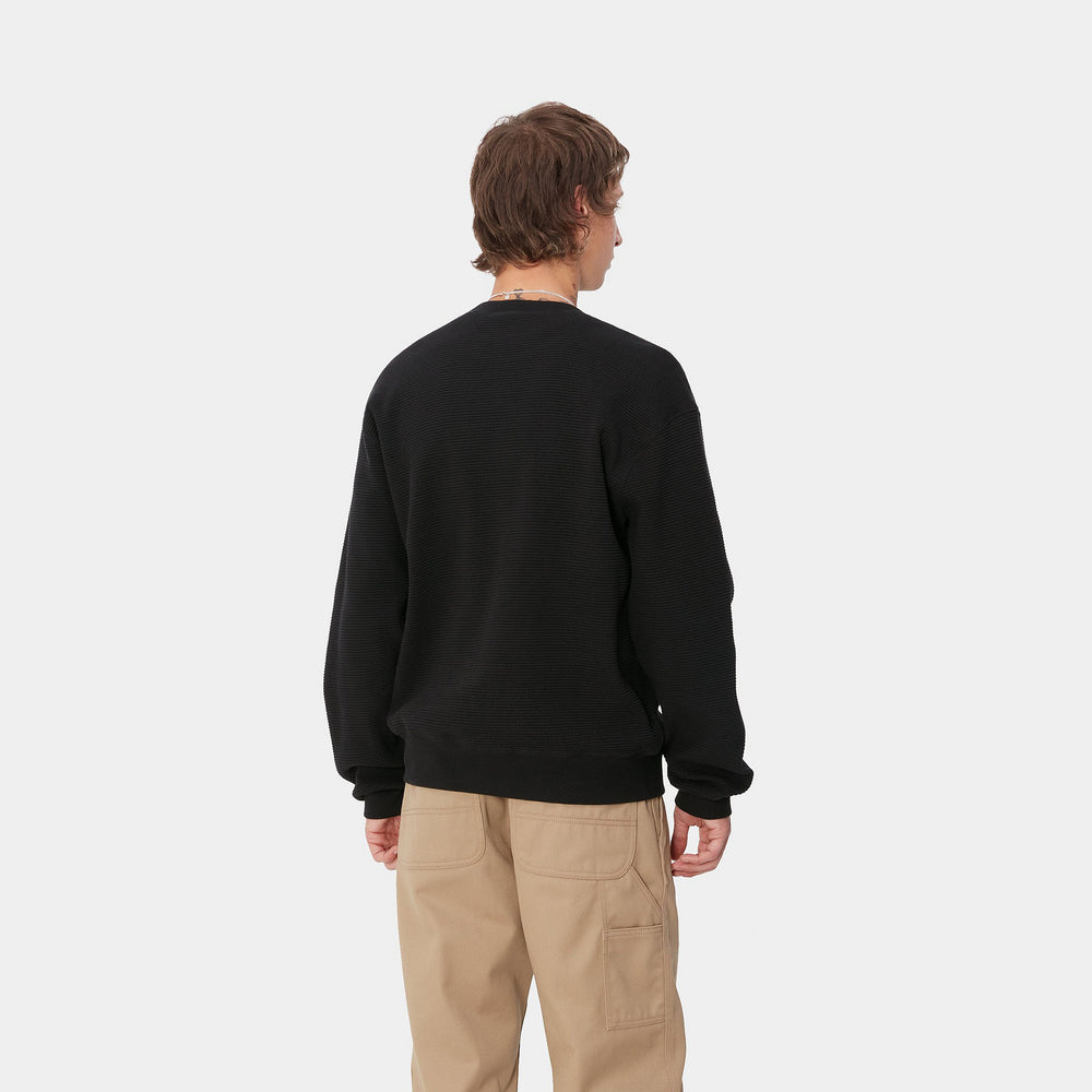 CREW CARHARTT WIP MAIN BLACK