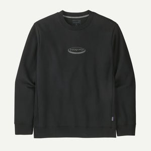 CREW PATAGONIA 95 OVAL LOGO BLK