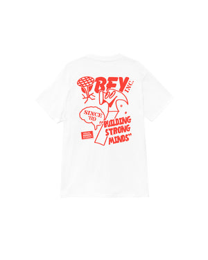 CTA OBEY BUILDING STRONG MINDS WHITE