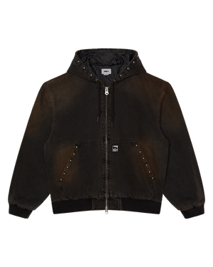 CHT OBEY STUDDED BLACK RUST WASH