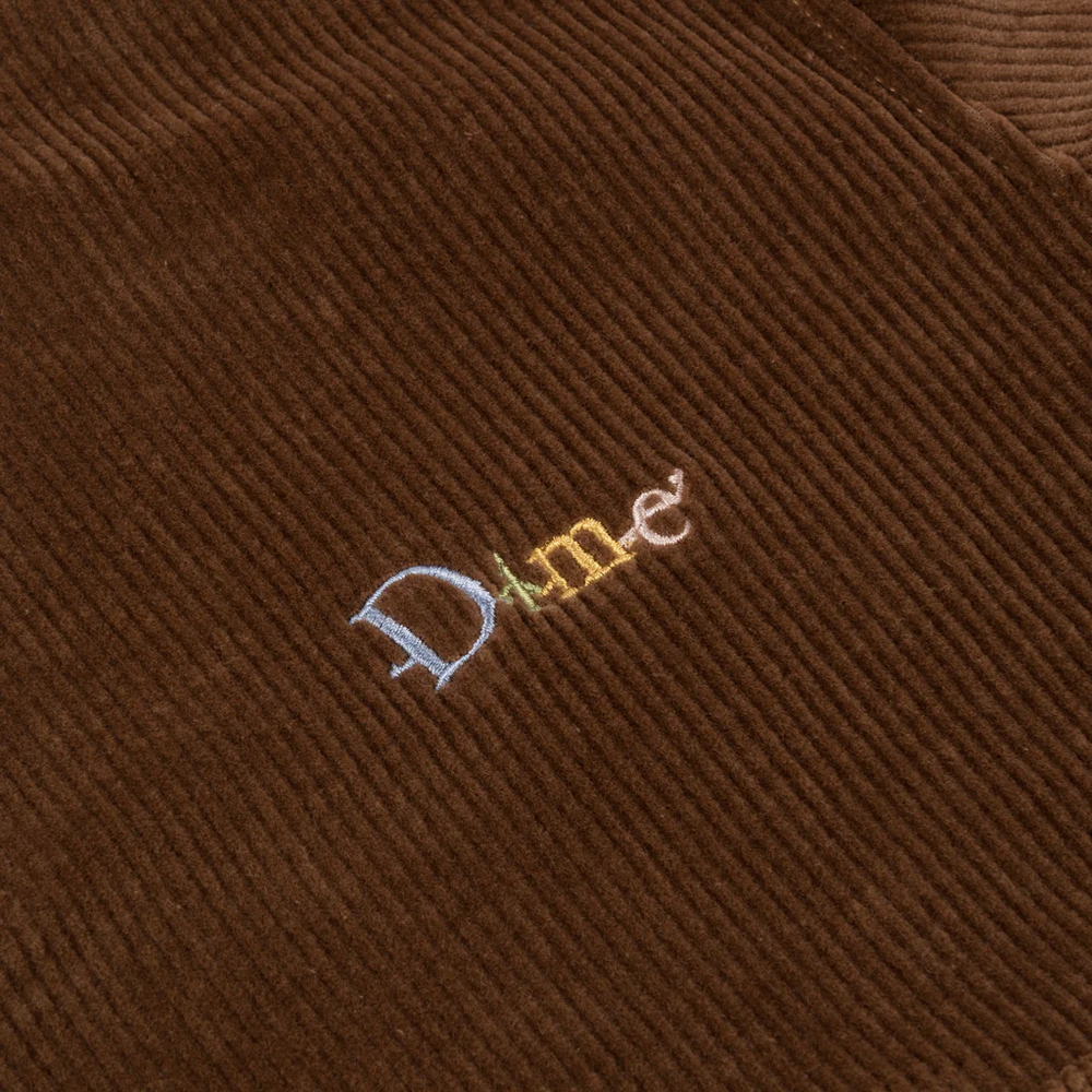 CHT DIME FRIENDS CORDUROY PULLOVER BROWN