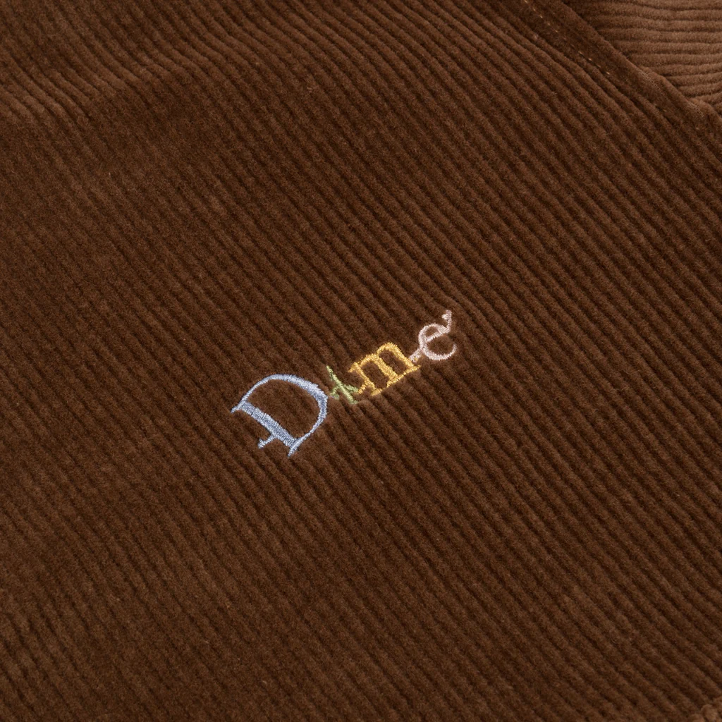 CHT DIME FRIENDS CORDUROY PULLOVER BROWN