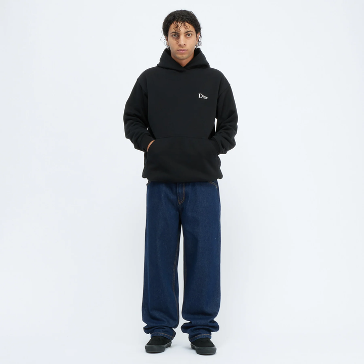 HOOD DIME SMALL LOGO BLACK