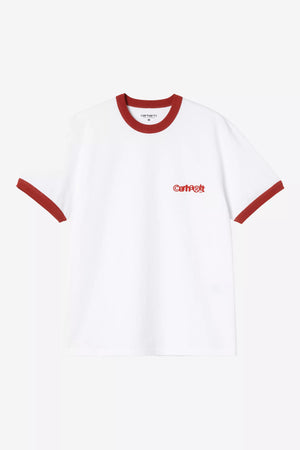 CTA CARHARTT WIP RINGER WHITE/RED