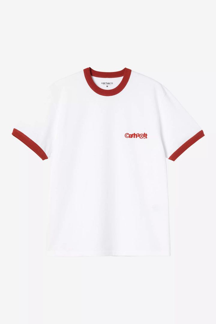 CTA CARHARTT WIP RINGER WHITE/RED