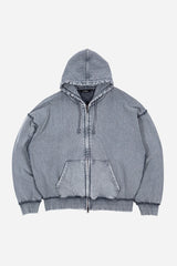 ZIP HOOD WASTED KINGDOM FADED NAVY