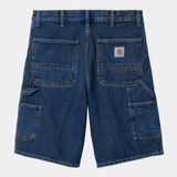SHORT CARHARTT WIP SINGLE KNEE BLUE STN