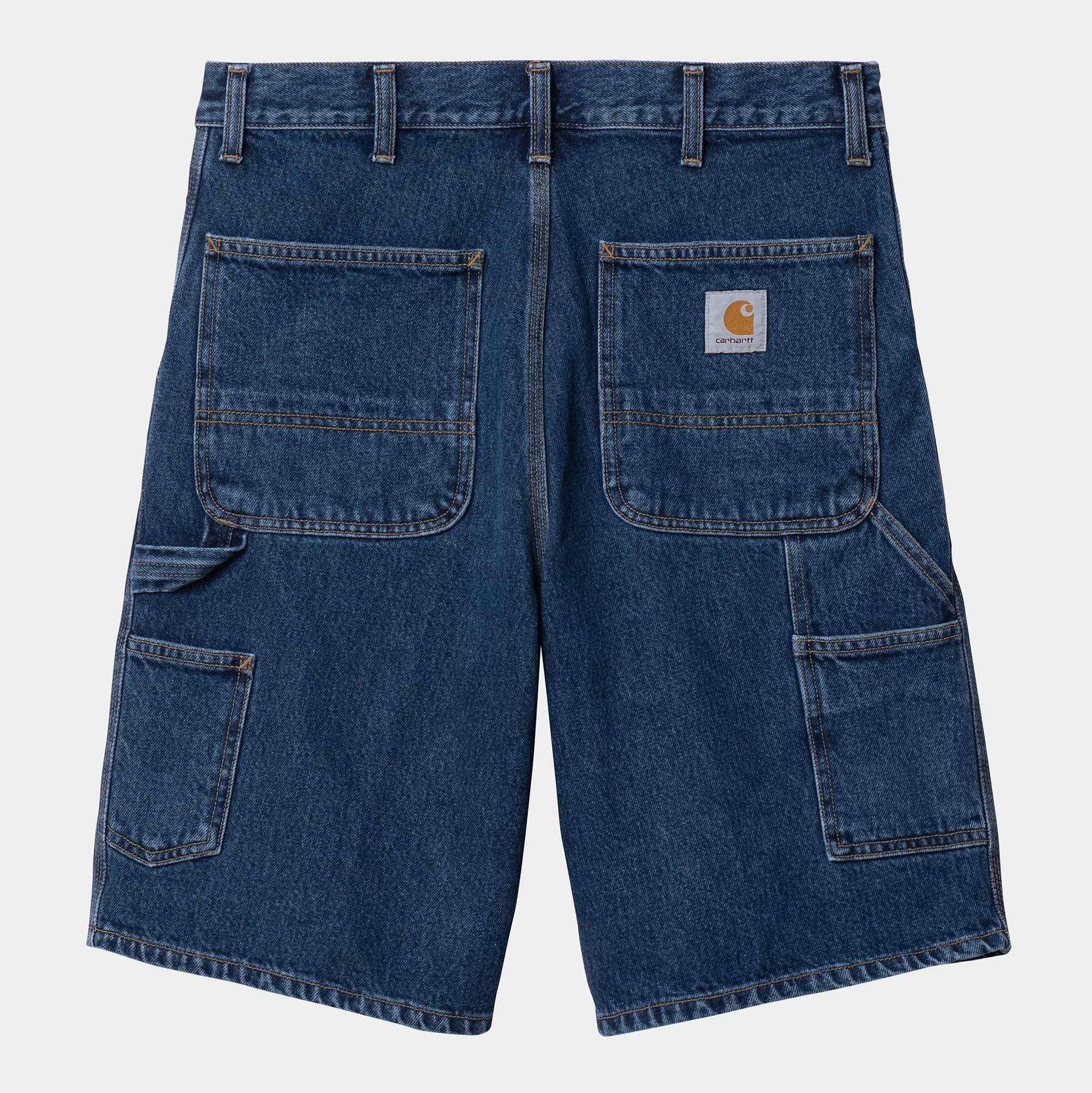SHORT CARHARTT WIP SINGLE KNEE BLUE STN