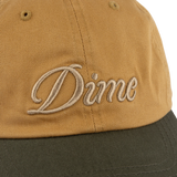 DIME CAP CURSIVE WHEAT/GREEN