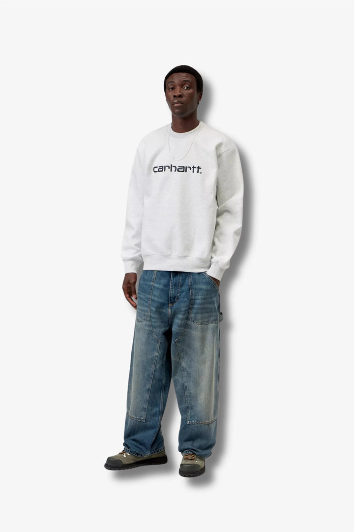 CREW CARHARTT WIP SWEAT ASH/GRAPHITE