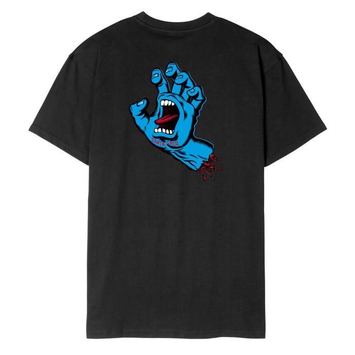 CTA SANTA SCREAMING HAND CHEST BLACK