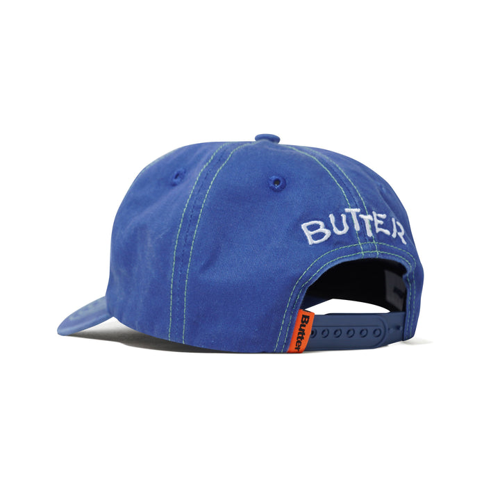 GORRA BUTTER CANINE 5 PANEL WASHED NAVY