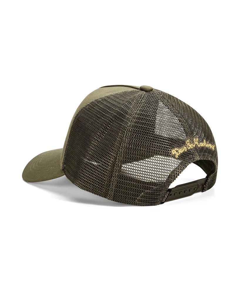 GORRA DEUS SHOOK ONES TRUCKER OLIVE GREE