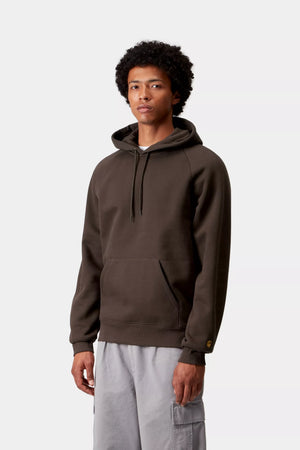 HOOD CARHARTT WIP CHASE TOBACCO