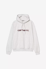 HOOD CARHARTT WIP SWEAT ASH HEATHER/ROND