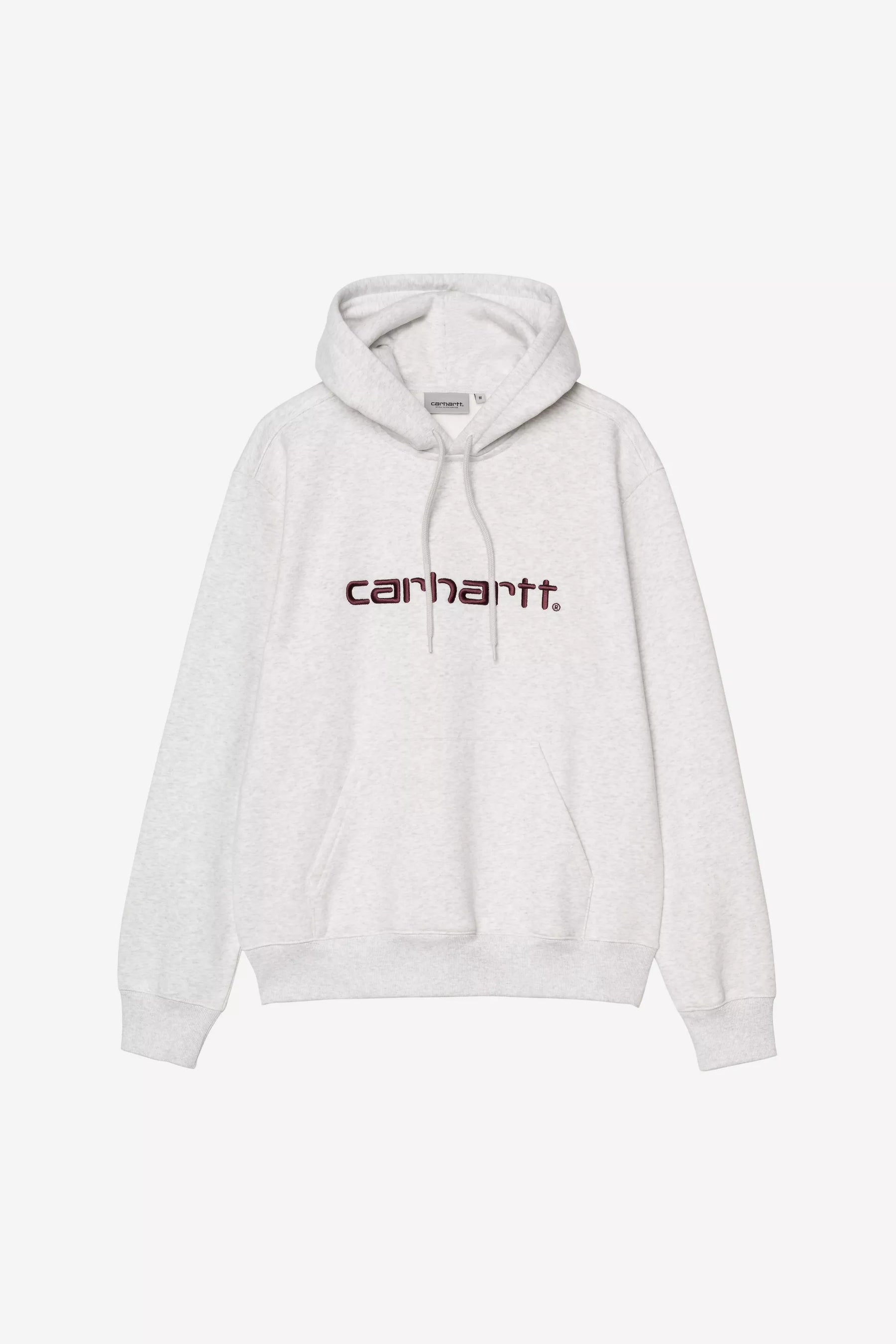 HOOD CARHARTT WIP SWEAT ASH HEATHER/ROND