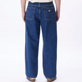 PANT OBEY HARDWORK STONEWASH INDIGO