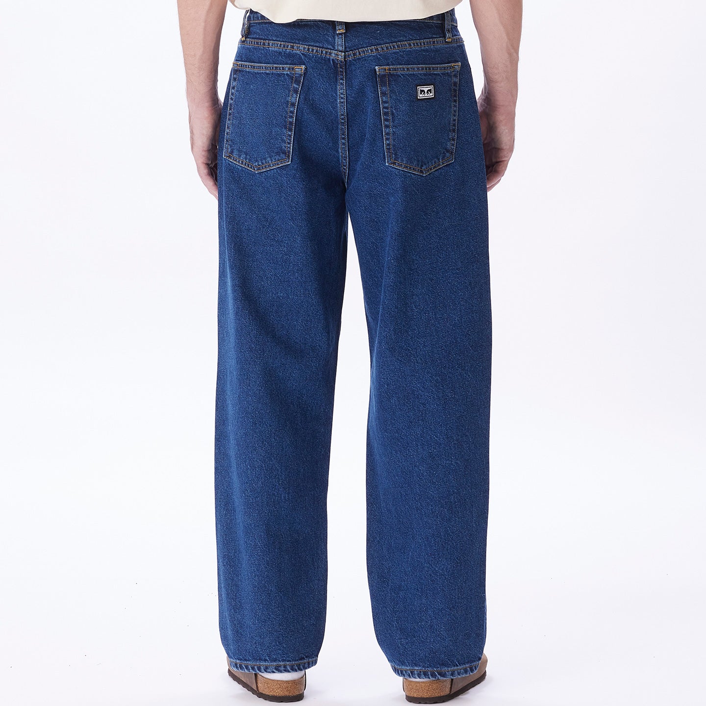 PANT OBEY HARDWORK STONEWASH INDIGO