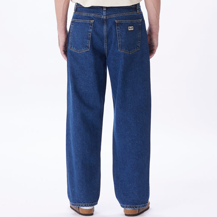 PANT OBEY HARDWORK STONEWASH INDIGO