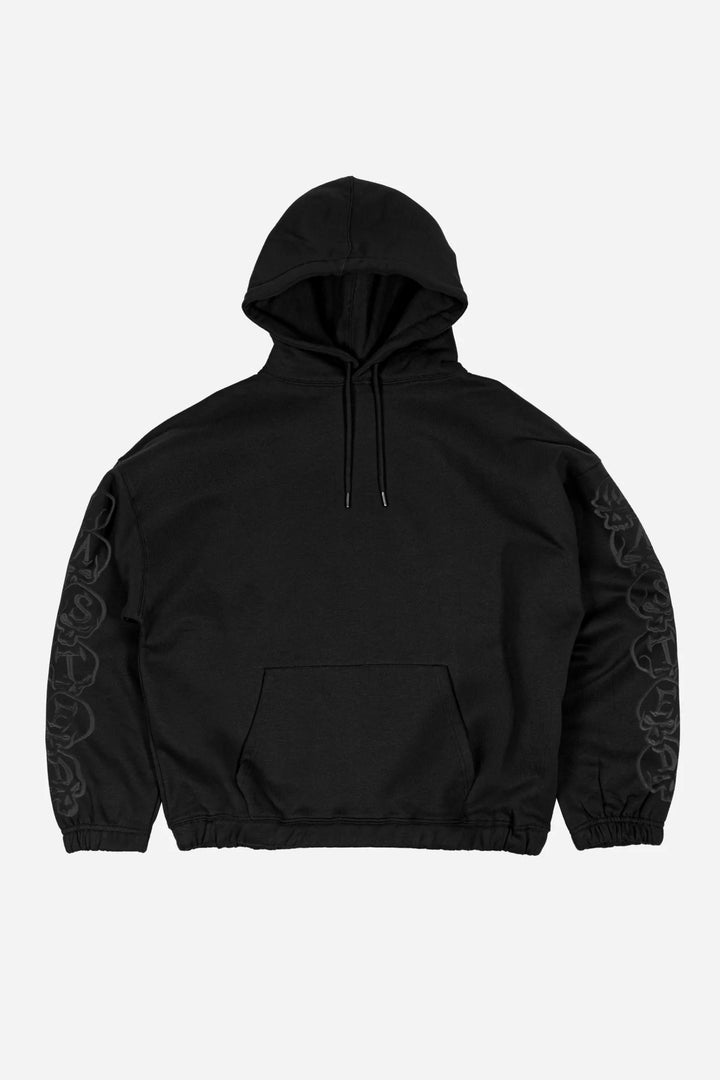 HOOD WASTED BURY BOXY BLACK