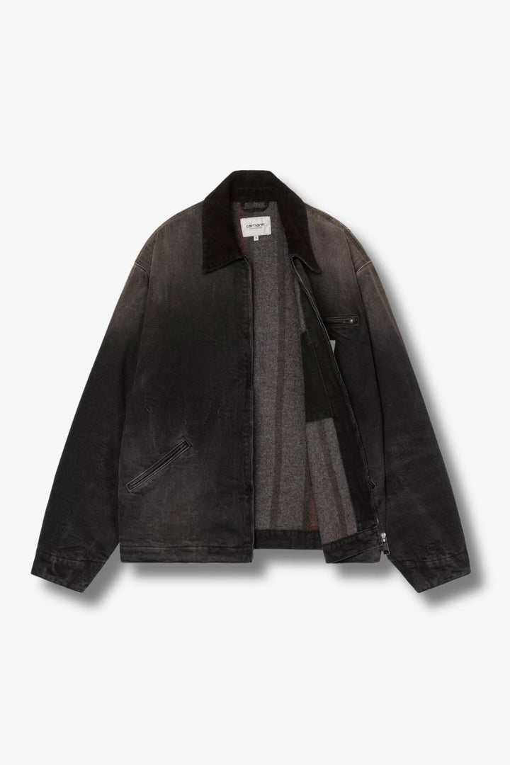 CHT CARHARTT WIP OG DETROIT BLACK BLACK TOBACCO USED WASH